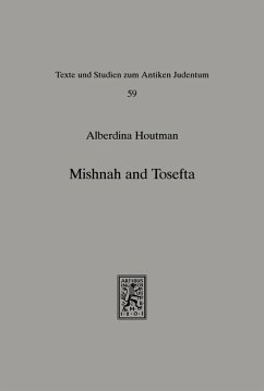 Mishnah und Tosefta (eBook, PDF) - Houtman, Alberdina