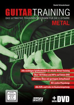 Cover Guitar Training Metal (mit Daten-DVD)