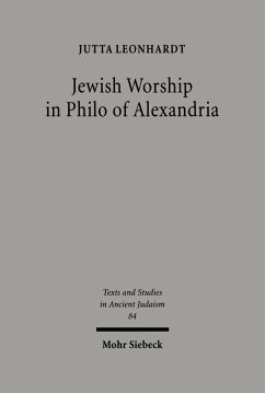 Cover Jewish Worship in Philo von Alexandria (eBook, PDF)