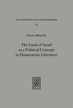 Cover The Land of Israel as a Political Concept in Hasmonean Literature (eBook, PDF)