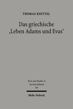 Cover Das griechische 'Leben Adams und Evas' (eBook, PDF)