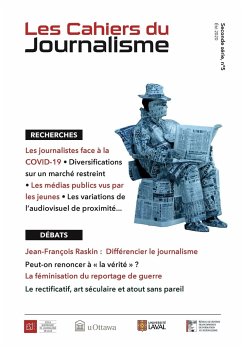 Cover Les Cahiers Du Journalisme, V.2, No5