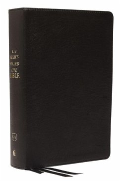 Kjv, Spirit-Filled Life Bible, Third Edition, Genuine Leather, Black, Red Letter Edition, Comfort Print - Thomas Nelson