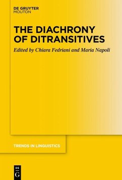 Cover The Diachrony of Ditransitives (eBook, ePUB)