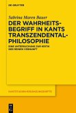Der Wahrheitsbegriff in Kants Transzendentalphilosophie (eBook, PDF)