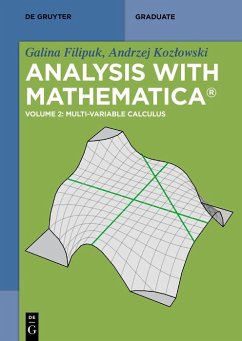 Multi-variable Calculus (eBook, PDF) - Filipuk, Galina; Kozlowski, Andrzej