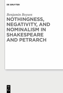 Cover Nothingness, Negativity, and Nominalism in Shakespeare and Petrarch (eBook, PDF)