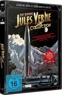 Die grosse Jules Verne Collection DVD-Box - Karl Malden,Hugo Stiglitz,Basil Rathbone