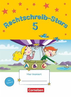 Rechtschreib-Stars 5. Schuljahr - Übungsheft mit Lösungen - Duscher, Sandra;Petz, Ulrich