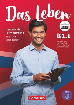 Das Leben - Deutsch als Fremdsprache - Allgemeine Ausgabe - B1: Teilband 1. Kurs- und Übungsbuch - Mit PagePlayer-App - Kuhn, Christina;Nielsen, Laura;Eggeling, Rita Maria von;Funk, Hermann