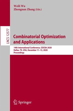 Combinatorial Optimization and Applications