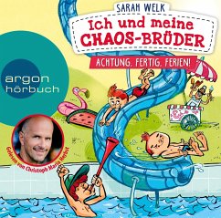 Achtung, fertig, Ferien! / Ich und meine Chaos-Brüder Bd.4 (1 Audio CD) - Welk, Sarah