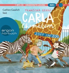 Zoff im Zoo / Carla Chamäleon Bd.2 (1 MP3-CD) - Gehm, Franziska
