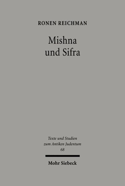 Mishna und Sifra (eBook, PDF) Mishna und Sifra (eBook, PDF)