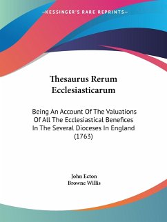 Thesaurus Rerum Ecclesiasticarum - Ecton, John