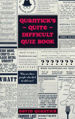 Quantick's Quite Difficult Quiz Book (eBook, ePUB) - Quantick, David