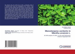 Monoterpene contents in Mentha arvensis L. - Akram, Muhammad;Aftab, Faheem