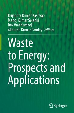 Waste to Energy: Prospects and Applications