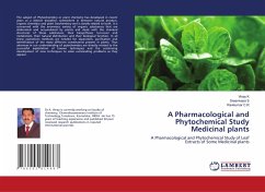 A Pharmacological and Phytochemical Study Medicinal plants - K., Vinay;S., Sreenivasa;C.R, Ravikumar