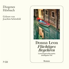 Flüchtiges Begehren / Commissario Brunetti Bd.30 (7 Audio-CDs) - Leon, Donna