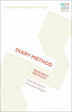 Diary Method (eBook, ePUB) - Bartlett, Ruth; Milligan, Christine