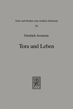 Tora und Leben (eBook, PDF) - Avemarie, Friedrich