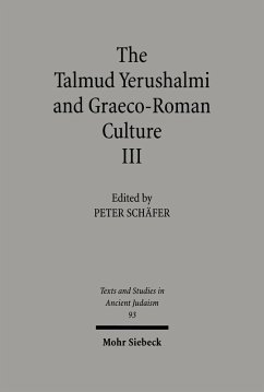 The Talmud Yerushalmi and Graeco-Roman Culture III (eBook, PDF)