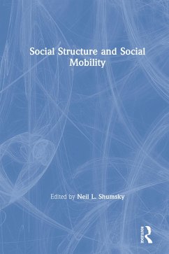Cover Social Structure and Social Mobility (eBook, PDF)