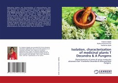 Isolation, characterization of medicinal plants T Decandra & A Pungens