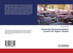 University Recommendation System for Higher Studies
