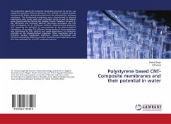 Polystyrene based CNT-Composite membranes and their potential in water