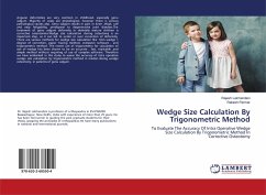 Wedge Size Calculation By Trigonometric Method