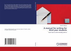 A manual for writing for third year students - Tokhirova, Dilrabo