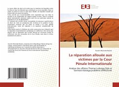 La réparation allouée aux victimes par la Cour Pénale Internationale - Mulonda Bwami, Faustin