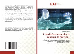 Propriétés structurales et optiques de NiO-CeO2 - Mejdoubi, Badia