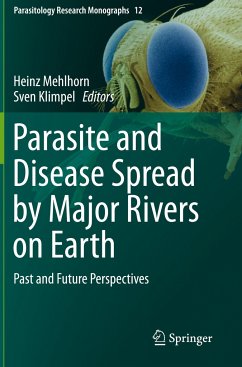 Parasite and Disease Spread by Major Rivers on Earth