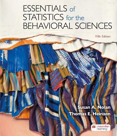 Essentials of Statistics for the Behavioral Sciences - Nolan, Susan A.; Heinzen, Thomas