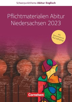 Pflichtmaterialien Abitur Niedersachsen 2023 - Maloney, Paul;Lorenz, Benjamin;Baasner, Martina