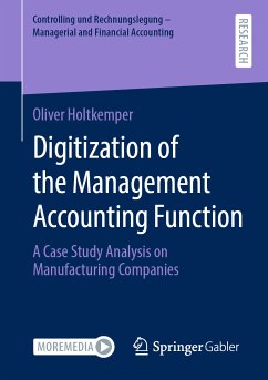 Digitization of the Management Accounting Function (eBook, PDF) - Holtkemper, Oliver