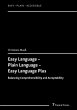 Easy Language - Plain Language - Easy... - Bild 1