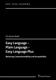 Easy Language - Plain Language - Easy Language Plus (eBook, PDF)