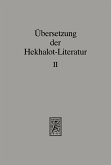 Übersetzung der Hekhalot-Literatur (eBook, PDF)
