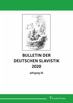 Cover Bulletin der Deutschen Slavistik 2020 (eBook, PDF)