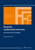 Deutsche medizinische Lehrtexte (eBook, PDF)