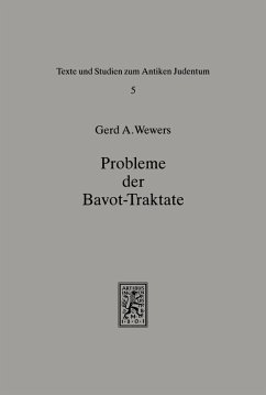 Probleme der Bavot-Traktate (eBook, PDF) - Wewers, Gerd A
