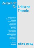 Zeitschrift für kritische Theorie / Zeitschrift für kritische Theorie, Heft 18/19 (eBook, PDF)