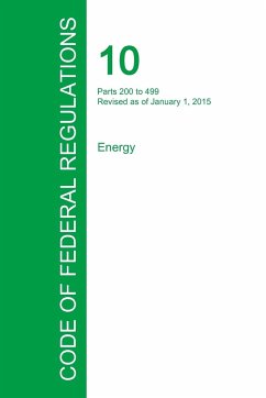 Code of Federal Regulations Title 10, Volume 3, January 1, 2015