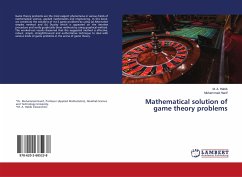 Mathematical solution of game theory problems