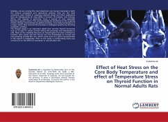 Effect of Heat Stress on the Core Body Temperature and effect of Temperature Stress on Thyroid Function in Normal Adults Rats