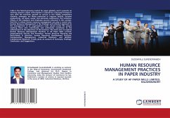 HUMAN RESOURCE MANAGEMENT PRACTICES IN PAPER INDUSTRY - SURENDRANADH, SUDDAPALLI
